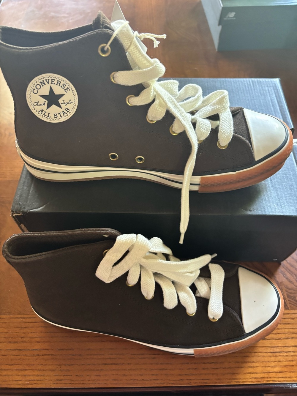 Converse CTA Eva Lift Hi Platform in Fresh Brew and White Size 6Y NWT!!! IYKYK!